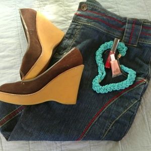 Venezia denim skirt "stetchy!"